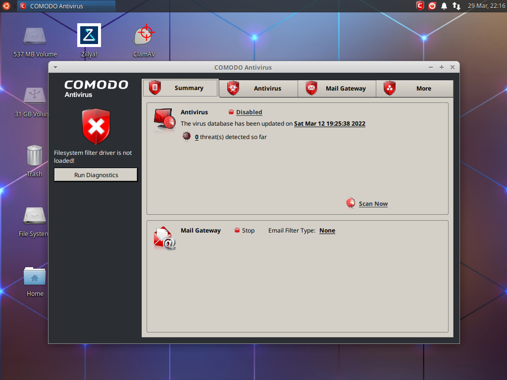 Ubuntu RescuePack v22.03 March 2022 – Antivirus LiveDisk