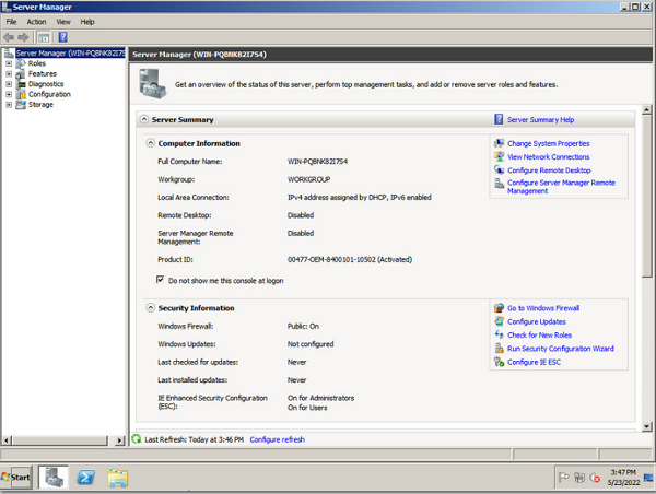 Windows Server 2008 R2 SP1 ESD May 2022