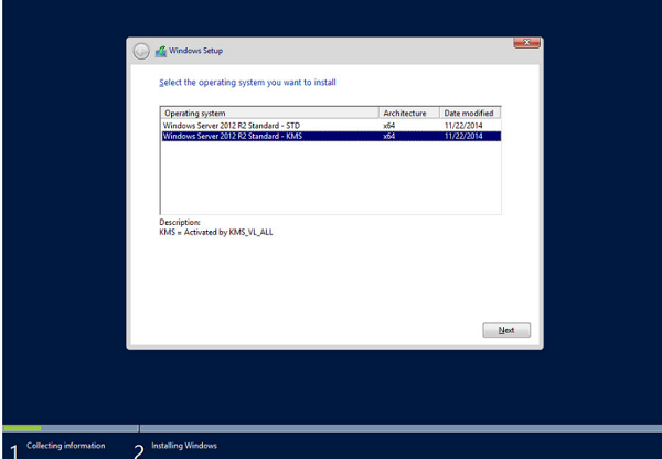 Windows Server 2012 R2 VL Standard ESD en-US May 2022
