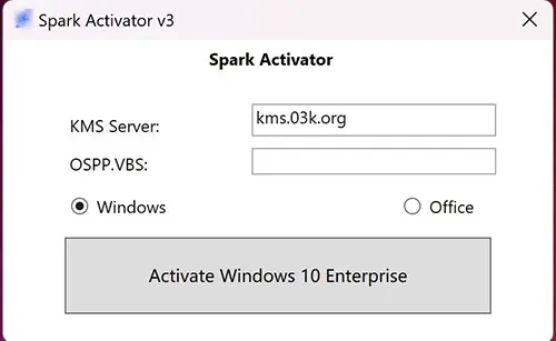 Spark Activator 4.0.1
